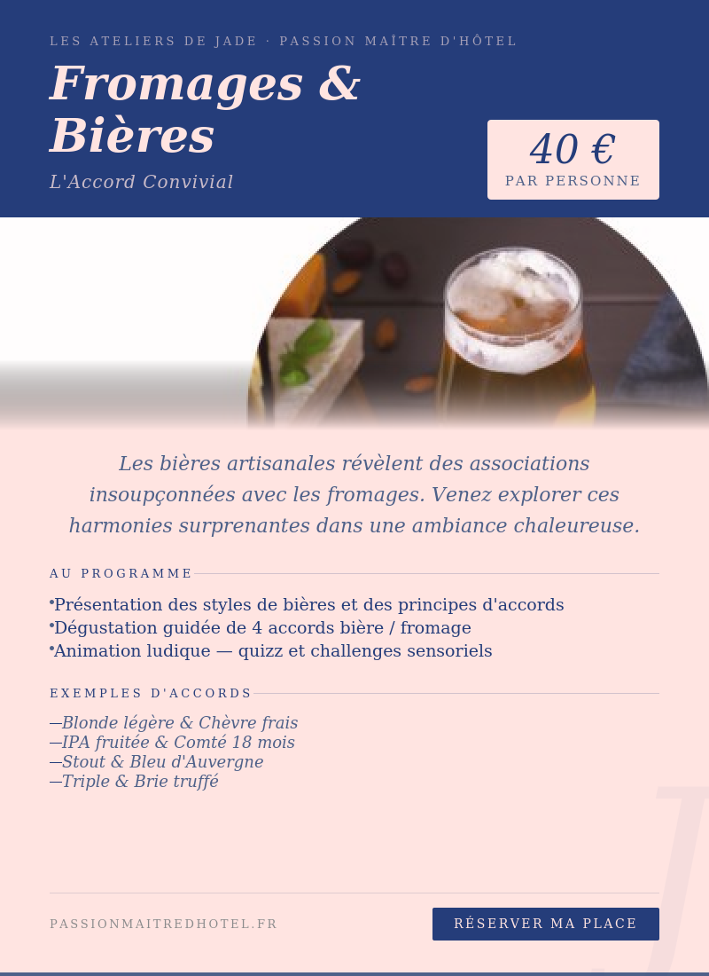 Fromages et bières